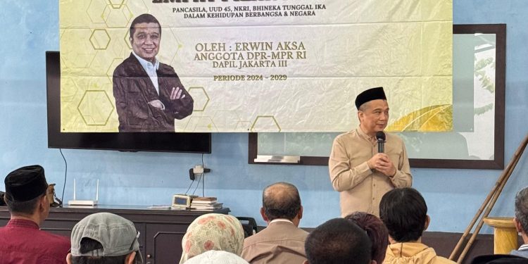 Erwin Aksa Tekankan Penguatan Empat Pilar Kebangsaan di Jakarta Barat